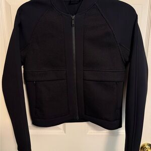 lululemon athletica Black Bomber Jacket